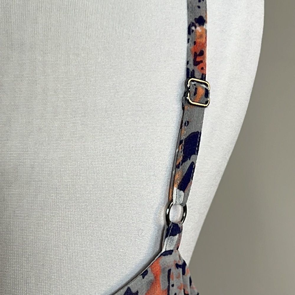 Cabi Flowy Chiffon Abstract Print Fresco Slipdres… - image 6